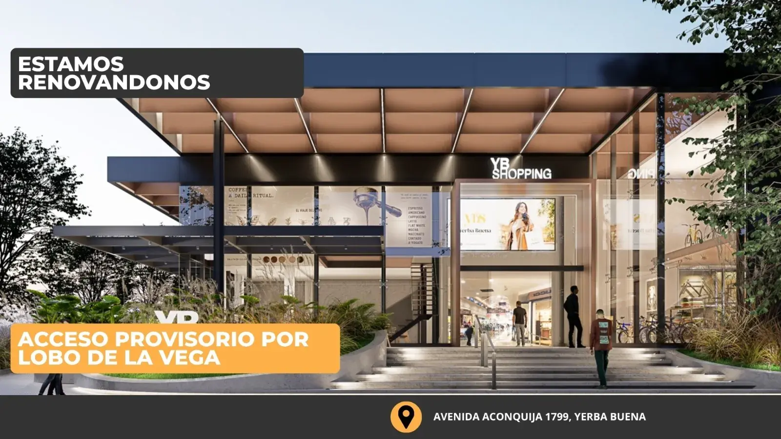Estamos renovándonos: acceso provisorio por Lobo de la Vega